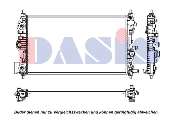 AKS DASIS Radiators, Motora dzesēšanas sistēma 150105N